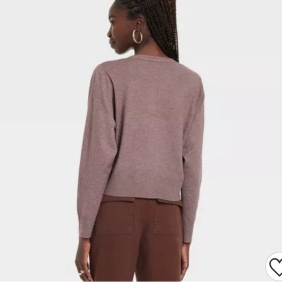 NWT Mauve Cardigan - Picture 2 of 3